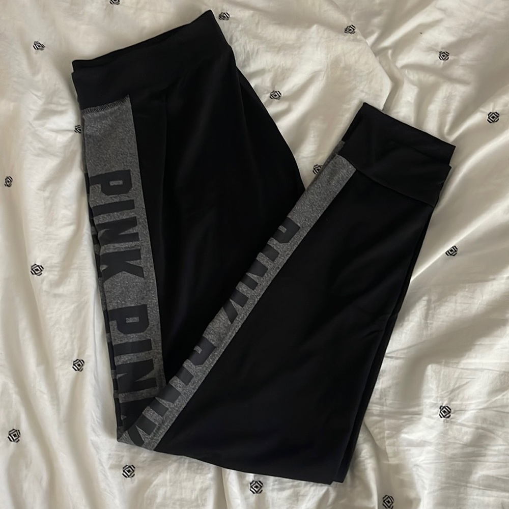 Pink Victoria’s Secret Ultimate Track Pants